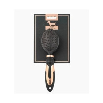 Ebi 22 X 6Cm Noir Soft Pin Brush With Soft Caps For Dog And Cats