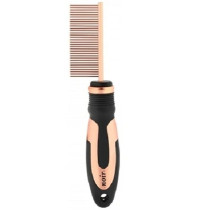 Ebi 22 X 5Cm Noir Detangling Comb Fine For Dogs And Cats