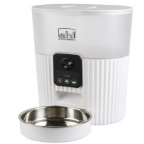 Ebi 3.5L Kualo Smart Feeder With Camera For Dogs And Cats, White