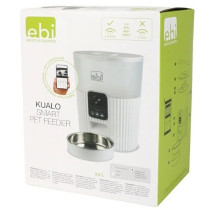 Ebi 3.5L Kualo Smart Feeder With Camera For Dogs And Cats, White