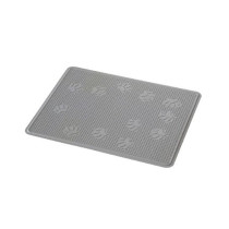 Ebi 33 X 43Cm Cat Litter Rubber Mat, Grey