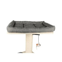 Ebi Comfort Oslo Cat Tree, Grey, 48 X 38 X 109Cm