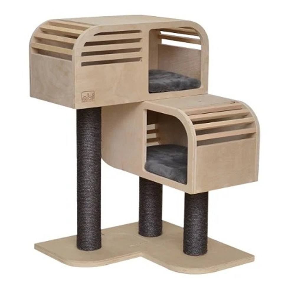 Ebi Atlas 90 Scratching Post For Cats, Brown, 57 X 56 X 93Cm