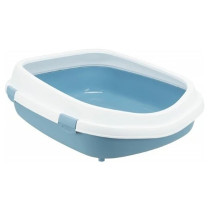 Trixie Primo XXL Open Litter Tray with Rim for Cats, Blue, 56 x 25 x 71cm