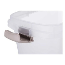 Trixie 40L Feeding Barrel For Storing Pet Food, White