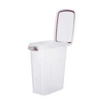 Trixie 40L Feeding Barrel For Storing Pet Food, White