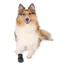Trixie Small Size Walker Care Protective Boots For Dogs, Black