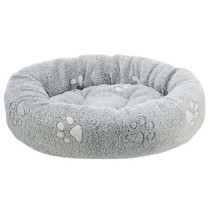 Trixie 50 x 40cm Nando Round Bed For Dogs And Cats, Light Grey