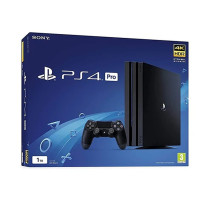 Sony Playstation 4 Pro - 1TB, PS4 (CUH-7000A B01) With 2 Controller, 1 Years Warranty