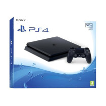 Sony Playstation 4 - 500 GB - Slim Version, PS4 (CUH-2000A B01) With 2 Controller, 1 Years Warranty