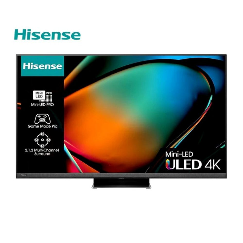 Hisense 75 inch Smart ULED Mini LED TV - 4K - 120Hz, 75U8HQ, 1 Years Warranty