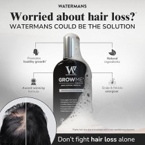 Watermans Grow Me Hair Care Shampoo For Unisex, 250 Ml