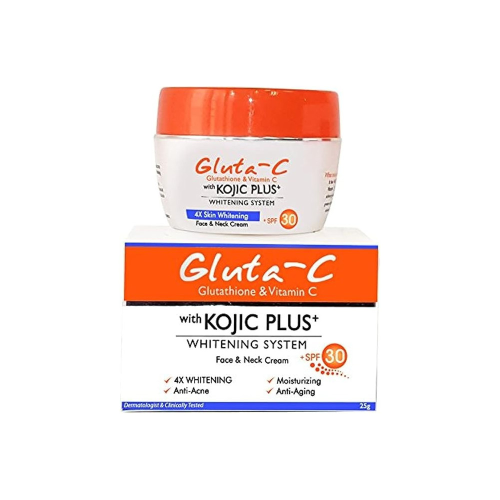 Gluta-C Whitening Cream W/Kojic+ Spf30 25Gm