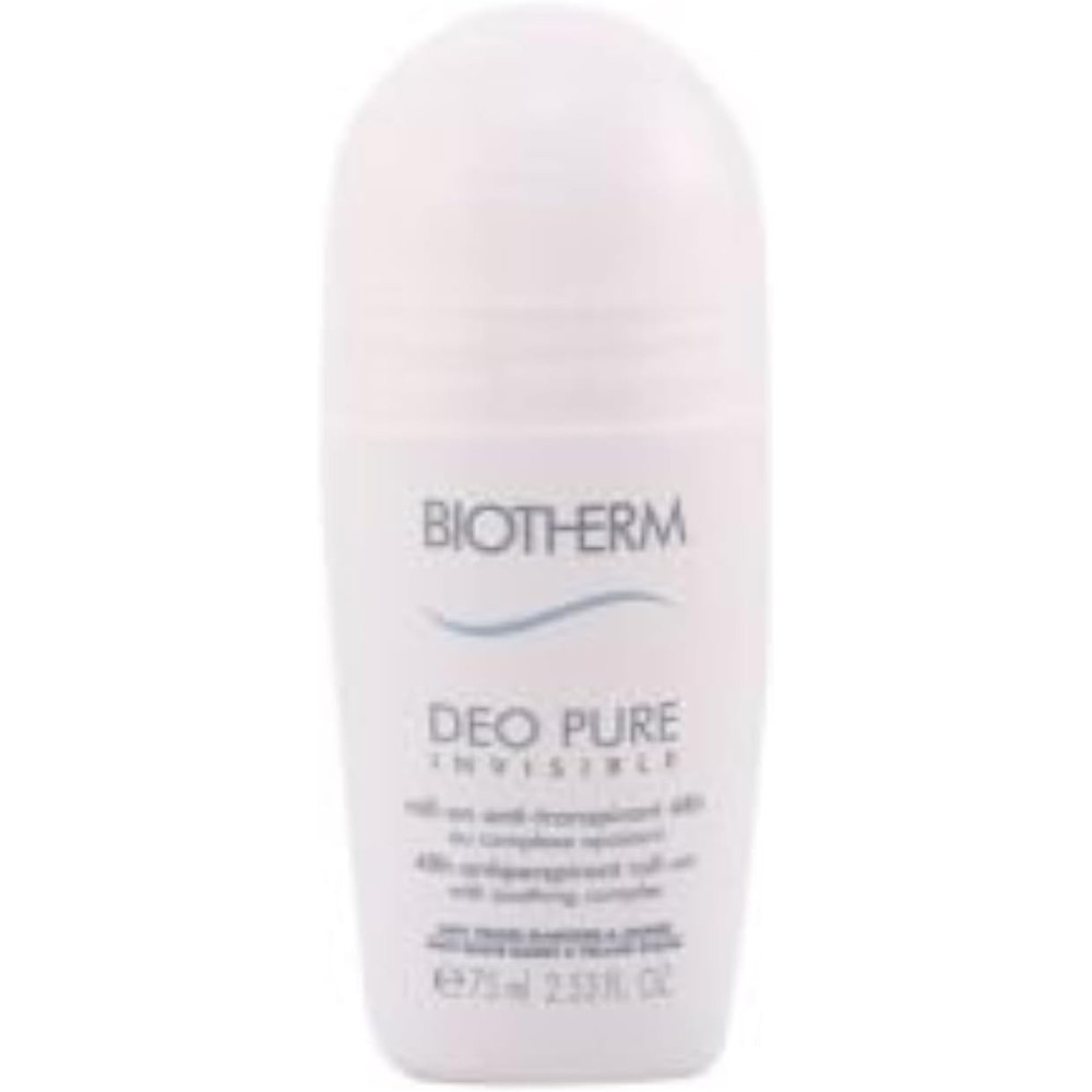 Biotherm Deo Pure Invisible 48H Roll-On Deodorant, 75 Ml
