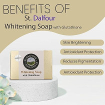 St. Dalfour Whitening Soap With Glutathione 1 x 135 G For Radiant And Even Skin
