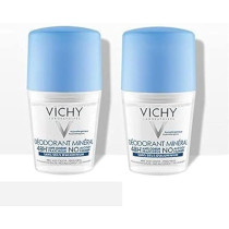 Vichy 48H Mineral Deodorant Roll-On 2 x 50 Ml