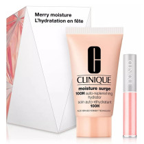 Clinique Merry Moisture Surge Hydrator And Pop Plush Creamy Lip Gloss