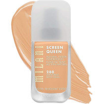 Milani Screen Queen Liquid Foundation Makeup - Cruelty Free Foundation With Digital Bluelight Filter Technology (280 Warm Beige)