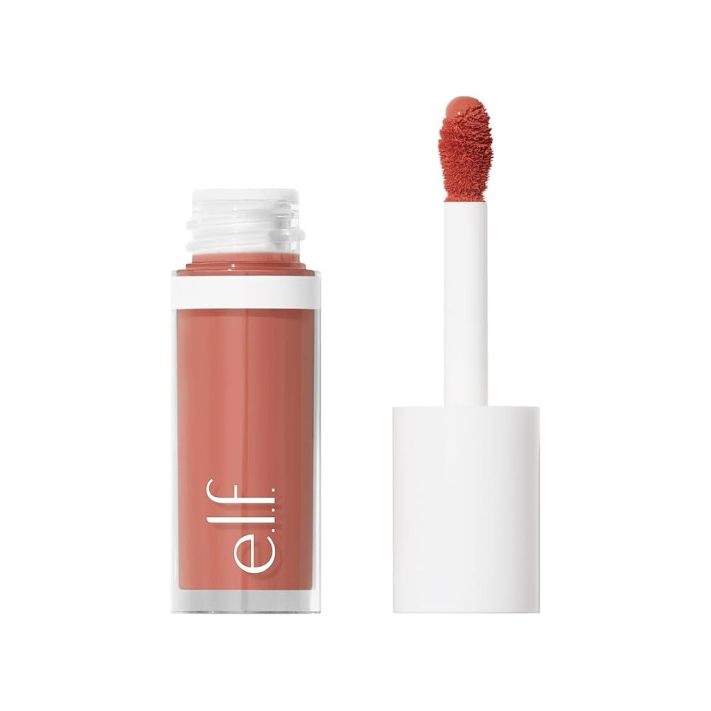E.L.F. Camo Liquid Blush, Long-Lasting Liquid Blush For High-Pigment Colour, Creates A Soft, Dewy Finish, Vegan And Cruelty-Free, Dusty Rose