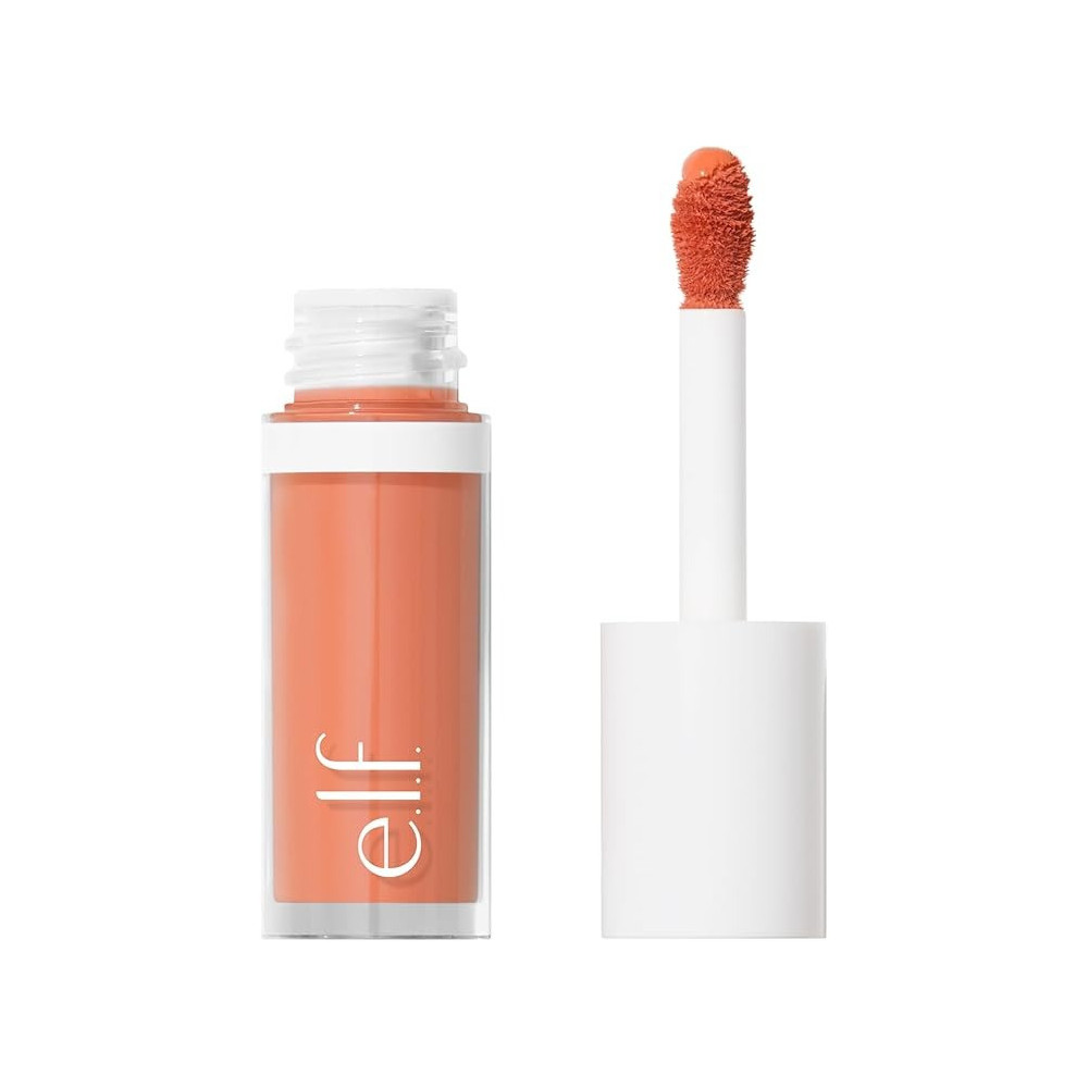 E.L.F. Camo Liquid Blush, Long-Lasting Liquid Blush For High-Pigment Colour, Creates A Soft, Dewy Finish, Vegan And Cruelty-Free, Peach Perfect