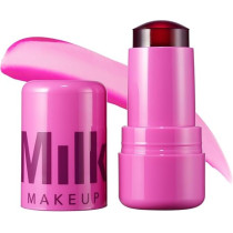 Milk Makeup Cooling Water Jelly Tint Lip + Cheek Blush Stain (Splash - Berry Plum), 5 G