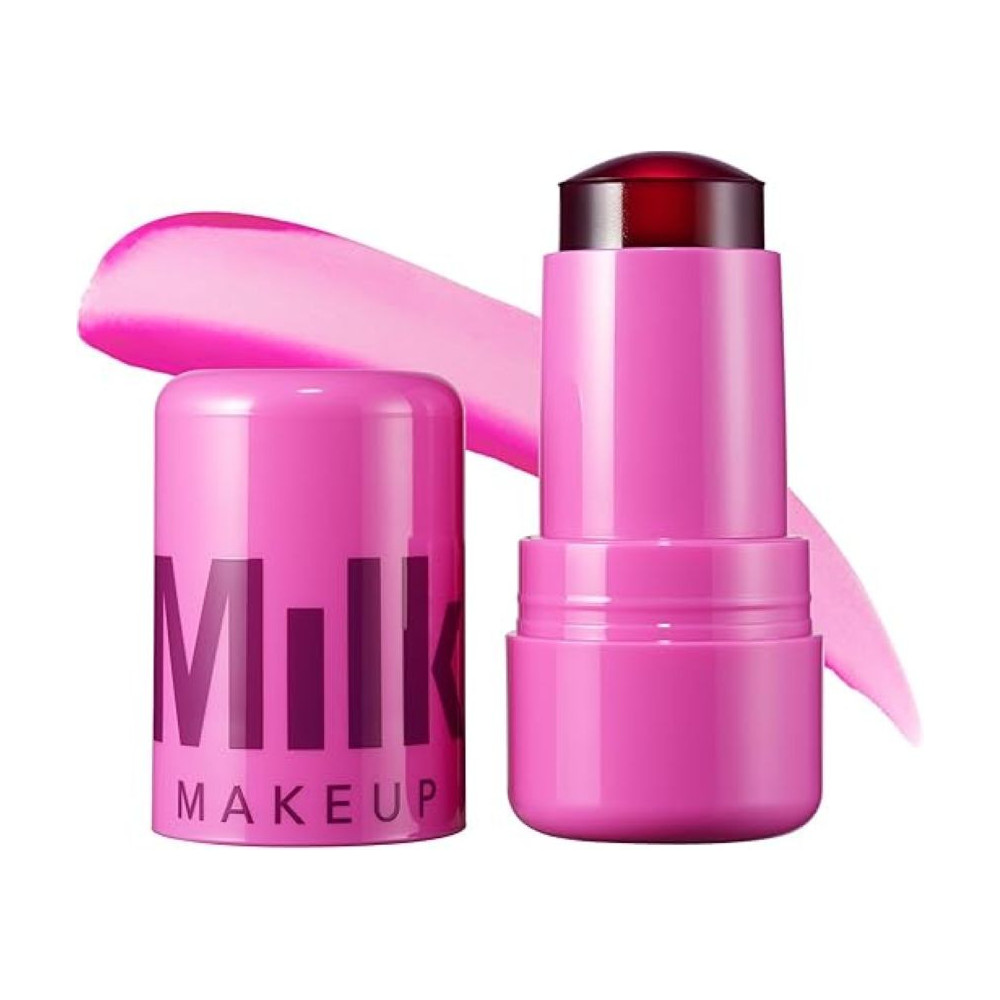 Milk Makeup Cooling Water Jelly Tint Lip + Cheek Blush Stain (Splash - Berry Plum), 5 G