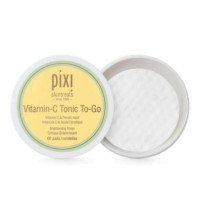Pixi Vitamin-C Tonic To-Go Brightening And Toning Pads, 60 Pads