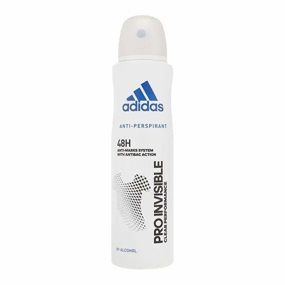 Adidas Pro Invisible Clear Performance Women 150Ml Deodorant Spray