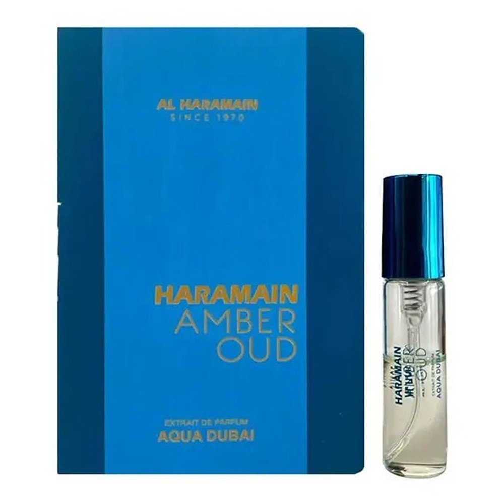 Al Haramain Amber Oud Aqua Dubai Unisex Extrait De Parfum 2Ml Vials