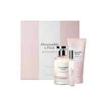 Abercrombie & Fitch Authentic Women Set Eau De Parfum 100Ml + Eau De Parfum 15Ml + Body Lotion 200Ml