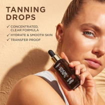 L’Oreal Paris Sublime Bronze Self Tanning Facial Drops With Hyaluronic Acid, Gradual Tan, Fragrance-Free, 1 Fl. Oz/30Ml