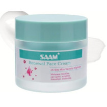 Saam Renewal Face Cream - 14-Day Skin Repair For Spots, Wrinkles, Melasma 50G