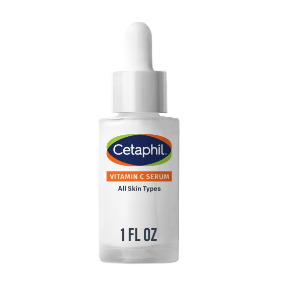 Cetaphil Vitamin C Serum, Visibly Reduces Look Of Dark Spots And Hyperpigmentation, Formulated With Niacinamide, Designed For Sensitive Skin, Fragrance Free, Dermatologist Tested, 1Oz/30 Ml