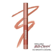 L'Oreal Paris Matte Lip Crayon 512 Smooth Caramel