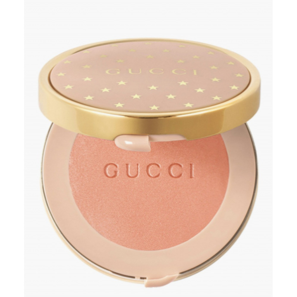 Gucci Cheeks And Eyes Powder Luminous Matte Blush De Beaute Tender Apricot 02, 5.5 G