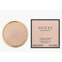 Gucci Cheeks And Eyes Powder Luminous Matte Blush De Beaute Tender Apricot 02, 5.5 G