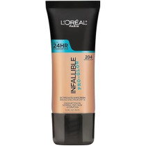 L'Oreal Paris Makeup Infallible Up To 24Hr Pro-Glow Foundation, Natural Beige, 1 Fl Oz