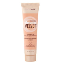 Maybelline New York Dream Velvet Foundation, 20 Classic Ivory, 30Ml