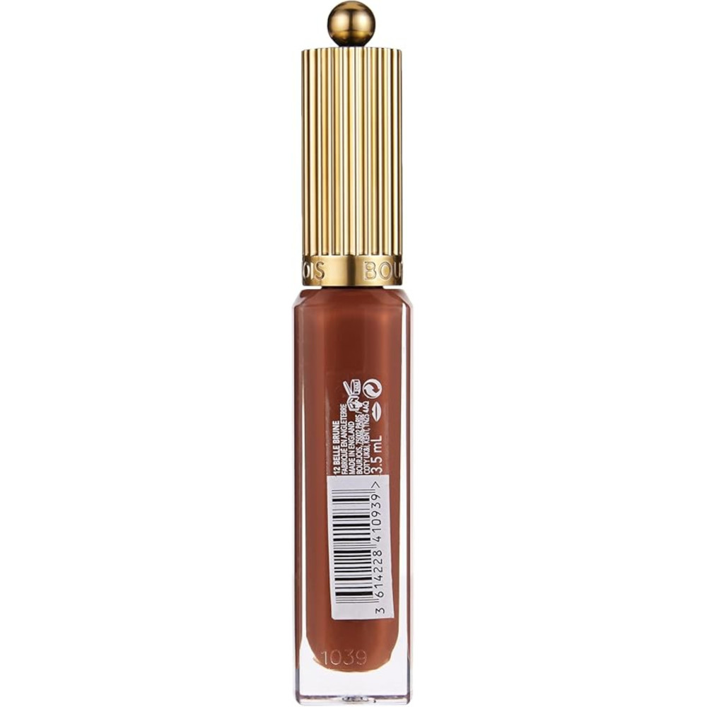 Bourjois Rouge Velvet Ink Liquid Matte Lipstick, 12 Belle Brune, 3.5 Ml