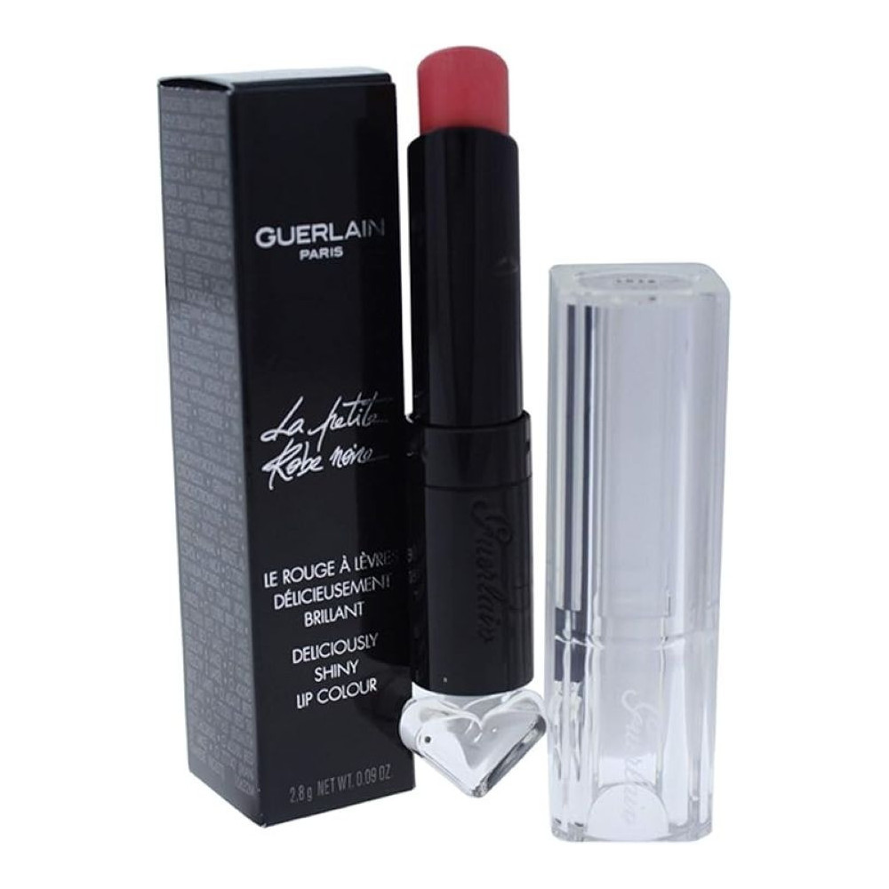 Guerlain La Petite Robe Noire Deliciously Shiny Lip Colour, 072 Rose Pompon For Women, 2.8G/0.09 Oz
