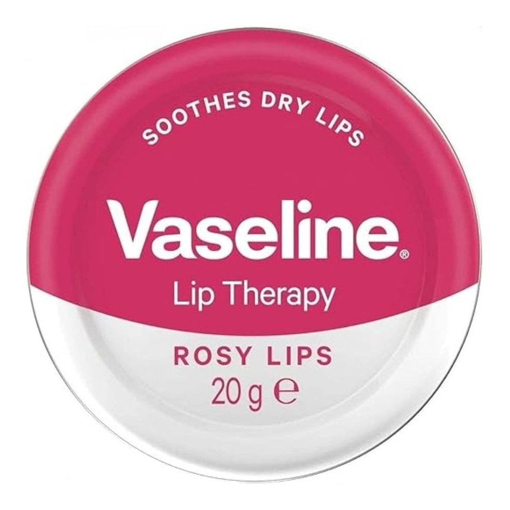 Vaseline Lip Therapy Rosy Lips With Rose And Almond Oil, 20G/ 0.70 Oz.