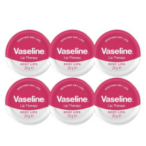 Vaseline Lip Therapy Rosy Lips - Moisturising Lip Balm With Rose Tint + Free Skincare Sample - Long-Lasting Hydration And Protection For Dry Lips, 20G Tin (6)