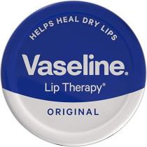 Vaseline Lip Therapy Petroleum Jelly Original For Men - 0.7 Oz Lip Balm