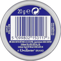 Vaseline Lip Therapy Petroleum Jelly Original For Men - 0.7 Oz Lip Balm