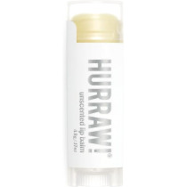 Hurraw! Unscented Lip Balm, Organic, Certified Vegan, Cruelty And Gluten Free. Non-Gmo, 100Percentage Natural Ingredients. Bee, Shea, Soy And Palm Free. 4.8G