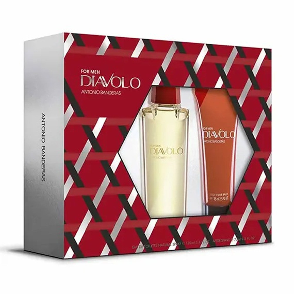 Antonio Banderas Diavolo For Men Eau de Toilette 100 Ml Plus After Shave 75 Ml