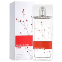 Armand Basi In Red For Women Eau De Toilette, 100 Ml