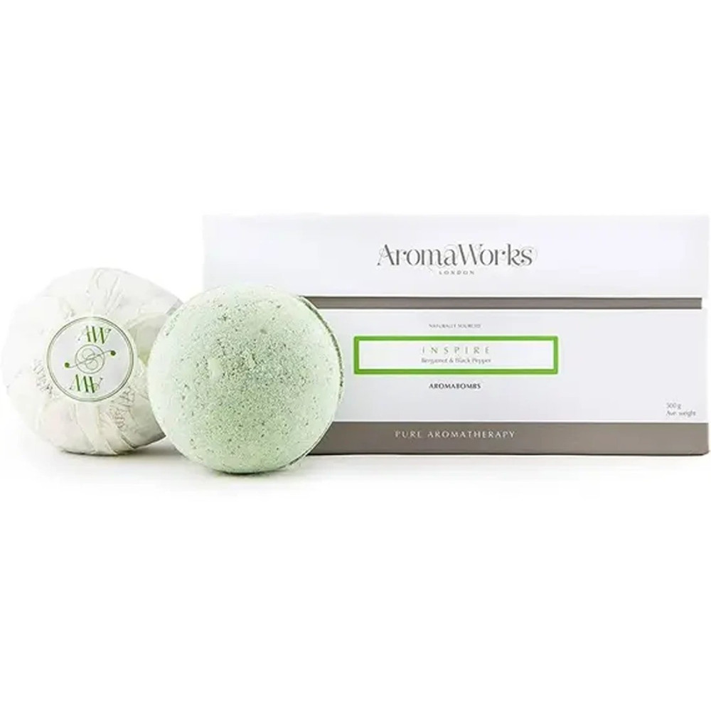 Aromaworks Inspire For Unisex Aroma Bombs Duo, 500 G