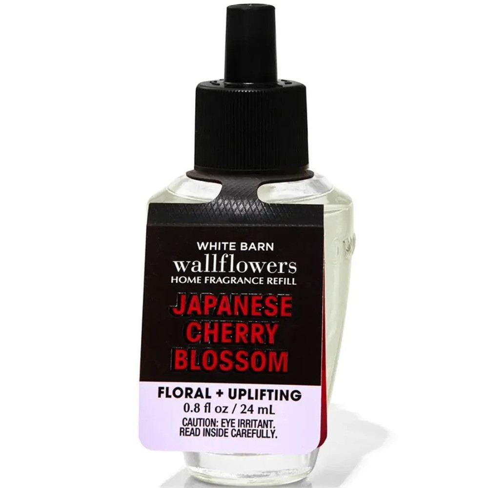 Bath & Body Works Japanese Cherry Blossom White Barn Wallflowers Home Fragrance Refill, 24Ml