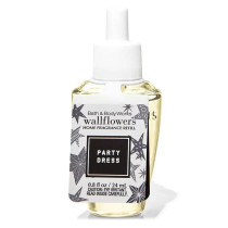 Bath & Body Works Party Dress White Barn Wallflowers Home Fragrance Refill, 24Ml